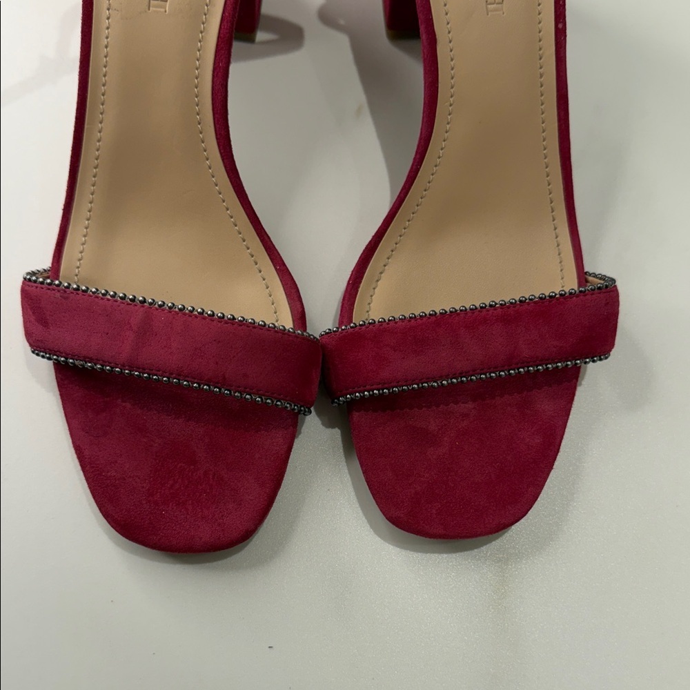 Coach Maddie Suede Sandals 9.5 - Picture 9 of 11